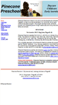 Mobile Screenshot of pineconepreschool.org